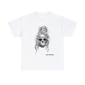 Dead Airwaves Skull 001  - Unisex Heavy Cotton Tee