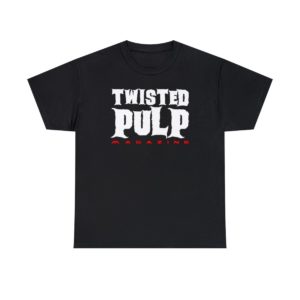 Twisted Pulp Magazine Block Logo - Unisex Heavy Cotton Tee