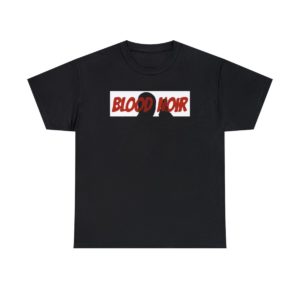 Blood Noir Logo 001  - Unisex Heavy Cotton Tee